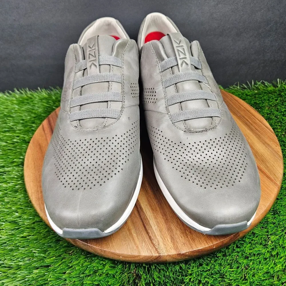 Kizik Boston Mens Size‎ 14 Gray Casual Classic Hands-Free Slip-On Shoes Sneakers